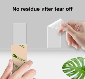 Tùy chỉnh 3m300lse dính hai mặt vòng Sticker Pet phim nhiệt độ cao <span class=keywords><strong>3m</strong></span> 9495le Polyester Băng Vòng tròn vuông Sticker - Product Image 5