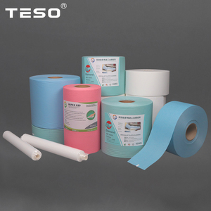 Rouleau de lingettes industrielles robustes pour nettoyage à sec, non tissées, multi-usages, dégraissant, écologiques, marque <span class=keywords><strong>TESO</strong></span>, automobile, aérospatiale - Product Image 1