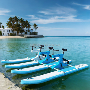 Nouveau design de vélo aquatique pour adultes, pédale en PVC gonflable de haute qualité, vélo simple, équipement de loisirs, bateaux à pédales aquatiques à vendre - Product Image 2