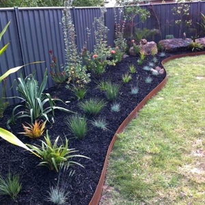 Bordure de jardin en acier Corten de haute qualité pour l'aménagement paysager - Product Image 4