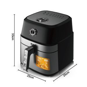 Friteuse à air électrique grande capacité 8L, four à air chaud sans huile - Product Image 4