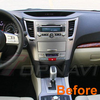 Radio de Coche Electrónica Android de 10.4 Pulgadas para Subaru Outback 2009 2010 2011 2012 2013 2014 GPS Pantalla Táctil Inalámbrica para Coche