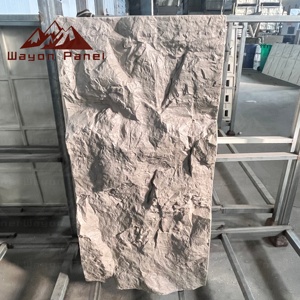 Revestimiento <span class=keywords><strong>de</strong></span> Pared <span class=keywords><strong>de</strong></span> Piedra Artificial <span class=keywords><strong>de</strong></span> Poliuretano <span class=keywords><strong>de</strong></span> Alta Densidad Wayon, Imitación Granito, Resistente a la Intemperie para Cercas <span class=keywords><strong>de</strong></span> Jardín Exteriores - Product Image 3