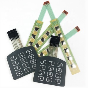 Nhà Sản Xuất Dịch Vụ OEM Tùy Chỉnh PET Tactile Kim Loại Dome Màng Lớp Phủ Bàn Phím Bảng Điều Khiển Màng Chuyển Đổi Màng Bàn Phím - Product Image 6