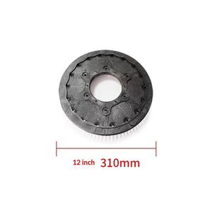 Brosse agressive pour nettoyeur de sols 17 pouces en plastique et abrasif pour graisse et taches tenaces - Product Image 2