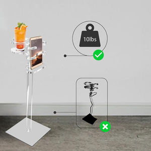 Petite <span class=keywords><strong>table</strong></span> <span class=keywords><strong>de</strong></span> boisson <span class=keywords><strong>en</strong></span> acrylique portable sur mesure avec un support <span class=keywords><strong>de</strong></span> téléphone pour canapé <span class=keywords><strong>de</strong></span> <span class=keywords><strong>salon</strong></span> à côté <span class=keywords><strong>de</strong></span> la <span class=keywords><strong>table</strong></span> <span class=keywords><strong>basse</strong></span> - Product Image 4