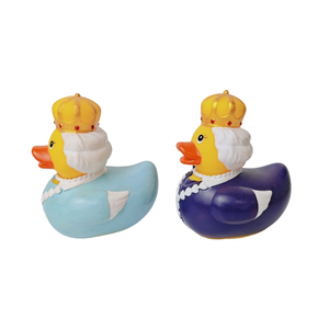 독특한 맞춤형 고무 오리 아기 목욕 장난감 패턴 디자인 어린이와 유아를 위한 욕조 놀이 - Product Image 2