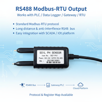 Sonde de mesure du pH du sol pour serre et irrigation, étanche IP68, sortie RS485/RS232/UART