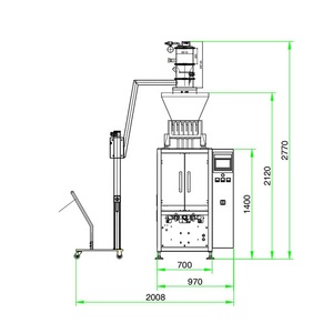 JINTIAN <strong>PACK</strong> Automatic 6 Lanes Multilane Sugar Stick <strong>Sachet</strong> <strong>Packing</strong> <strong>Machine</strong> - Product Image 3