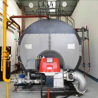 Chaudière à vapeur professionnelle au gaz naturel de 10 tonnes, chaudière à vapeur au gaz naturel ou au mazout, générateur intelligent, chaudière industrielle