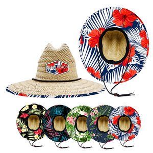 Chapeaux de <span class=keywords><strong>paille</strong></span> de sauveteur à large bord Summer Sun Protect Man Soleil De Chapeau <span class=keywords><strong>Paille</strong></span> <span class=keywords><strong>Paille</strong></span> - Product Image 1