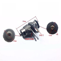 Pièces de rechange pour tambour de changement de vitesse, fourche, arbre et ensemble de transmission de moto pour Shanshui 70 3 vitesses 4 étoiles