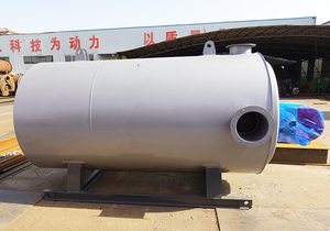Chaudière à eau chaude mixte à circulation naturelle automatique, four à air chaud horizontal à <span class=keywords><strong>gaz</strong></span> WRF, usine directe Zhongfei Industry - Product Image 6