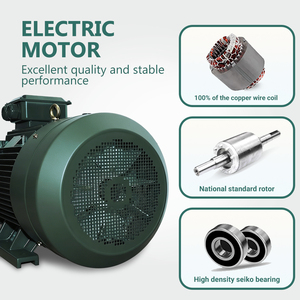 มอเตอร์เหนี่ยวนำไฟฟ้ากระแสสลับแบบอะซิงโครนัส YE3-280S-4 IE3 ประสิทธิภาพสูง 75 กิโลวัตต์ 100 แรงม้า สามเฟส ป้องกันน้ำและฝุ่นระดับ IP55 - Product Image 3