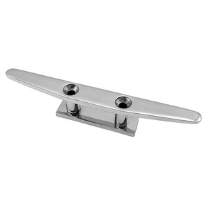 Fabricants de taquets de bateau Little Dolphin Matériel marin en acier inoxydable <span class=keywords><strong>Taquet</strong></span> de mât Crampons <span class=keywords><strong>d</strong></span>'<span class=keywords><strong>amarrage</strong></span> de pont bas à dessus plat Yacht - Product Image 6