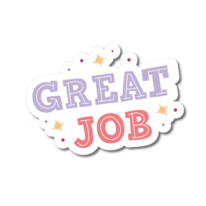 छात्रों के लिए प्रेरक स्टिकर शीट मुद्रण योग्य रंग उद्धरण - Product Image 5