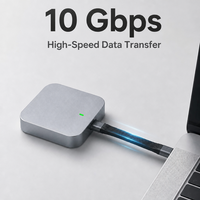 Boîtier magnétique pour SSD ITGZ 2230, boîtier SSD avec aspiration magnétique, boîtier NVME M2 SSD 10 Gbps pour iPhone 16 15 Pro