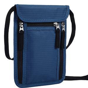 Portefeuille multifonctionnel en nylon à fermeture éclair, anti-vol RFID, personnalisé, pour voyages à l'étranger et billets d'avion – Vente chaude - Product Image 2