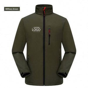 Softshell <b>Jacket</b> Best Selling Men's Hiking Softshell <b>Hooded</b> Outdoor Men 100% Polyester <b>Soft</b> <b>Shell</b> <b>Jacket</b> - Product Image 4