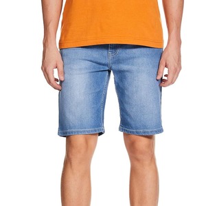 Shorts en jean pour hommes coupe droite, en coton doux extensible, pour l'été – Vente en gros, meilleur fournisseur - Product Image 5