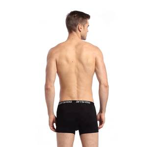 Slip Boxer da uomo Design tridimensionale intimo traspirante intimo morbido Boxer per uomo tinta unita stampato a maglia - Product Image 5