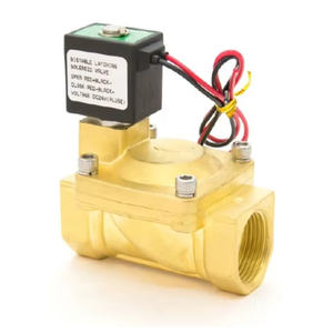 <span class=keywords><strong>2</strong></span>/<span class=keywords><strong>2</strong></span>路大流量脉冲电磁阀先导式3/4英寸双稳态闩锁黄铜12V - Product Image 4
