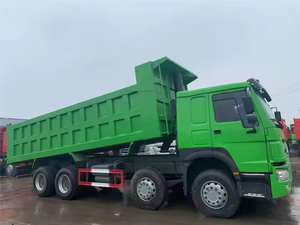 Howo 6X4 Dumper Dump <b>Truck</b> with <b>Crane</b> <b>Used</b> Euro 2 Emission Standard Left Steering 351-450hp 1500-2000Nm 25-30T ABS ESC - Product Image 2