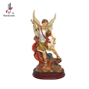 Statue Artigianali in Resina di Angeli Cattolici, Arcangeli Michele 60CM, Realistiche e Personalizzabili, Decorazione e Regalo per le Festività - Product Image 6