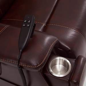 Hot <span class=keywords><strong>Sale</strong></span> <span class=keywords><strong>Power</strong></span> Lay Flat <span class=keywords><strong>Lift</strong></span> Liegestuhl Doppel motor für ältere elektrische Liegen mit verstecktem Getränke halter - Product Image 6