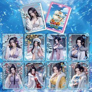 Cartes à collectionner en gros, collection complète, personnages d'anime <span class=keywords><strong>sexy</strong></span> Hancock Nami <span class=keywords><strong>Robin</strong></span>, cartes à échanger Goddess Story Waifu, jeu de société, jouet - Product Image 6