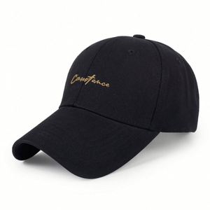 High Quality Hard Top New Arrival <b>Sunscreen</b> Baseball Cap 6-Panel 100% Cotton Common Pattern Letter 3D Embroidery Metal Buckle - Product Image 6