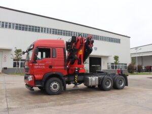 K728 SUNHUNK מפעל מחיר 35ton תפוסה גדולה משאית רכוב מנוף למכירה עם אופציונלי שמונה-סעיף טלסקופי בום - Product Image 3
