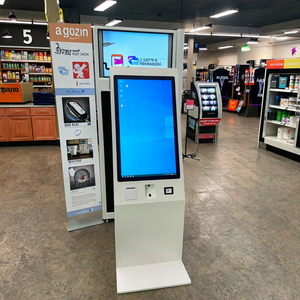 43 inch tự phục vụ trung tâm mua sắm kiosk với màn hình cảm ứng POS đứng và mã QR bao gồm đầu đọc mã vạch và chức năng thanh toán - Product Image 1