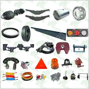 Trailer Spare Part Full DrawbarTrailer SKD Wholesale Transport Truck Trailer Part Cargo Trailer Parts