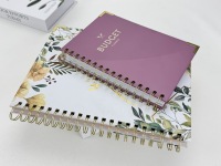 Carnet à spirales personnalisé, journal, agenda personnalisé avec logo, couverture rigide, OEM ODM, pour le bureau et l'école