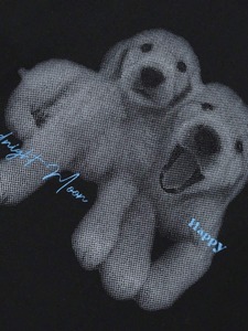 Camiseta negra con un divertido estampado de animales (perro), personalizable, ideal para el verano y apta tanto para hombres como para mujeres.F10 - Product Image 5