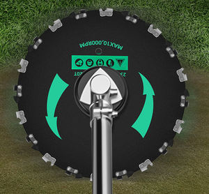 <span class=keywords><strong>Lame</strong></span> de scie 9 "<span class=keywords><strong>lame</strong></span> de débroussailleuse 20 dents <span class=keywords><strong>lame</strong></span> de débroussailleuse de jardin 9 pouces - Product Image 2