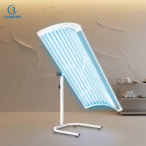 Lit de bronzage vertical avec 12 lampes Cosmedico, lit de bronzage horizontal, machine de <span class=keywords><strong>solarium</strong></span> à vendre - Product Image 1