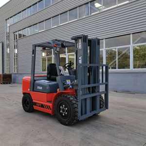 Truk Forklift Diesel 3 Ton Harga Pabrik Pengiriman Cepat dengan Mast Full Free 2 Tahap, Tinggi Angkat 3m - Product Image 2