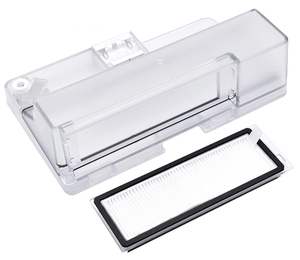 อะไหล่ถังเก็บน้ำและกล่องเก็บฝุ่น & อุปกรณ์เสริมไส้กรอง HEPA สำหรับหุ่นยนต์ดูดฝุ่น Mijia G1 <span class=keywords><strong>MJSTG1</strong></span> สำหรับใช้ในครัวเรือน เป็นมิตรกับสิ่งแวดล้อม - Product Image 1