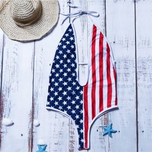 Costume da Bagno Intero con <span class=keywords><strong>Bandiera</strong></span> Americana, Sexy e Patriottico, per il 4 Luglio - Product Image 5