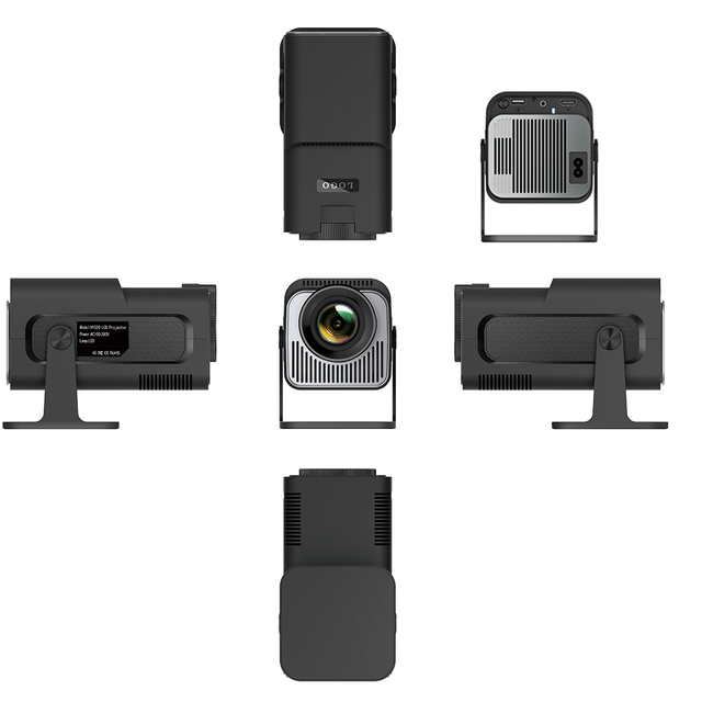 Full HD HY320 Mini Projector Popular Home Theater Projector Mini Smart 720P Android 11 Projector HY320Mini