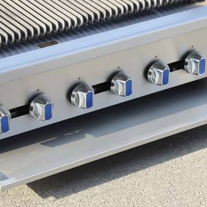 वाणिज्यिक भारी शुल्क गैस चारब्रोइलर अमेरिकी शैली बारबेक्यू खाना पकाने के लिए बारबेक्यू ग्रिल - Product Image 5