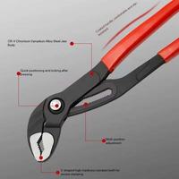 Pince multiprise réglable multifonction en acier à haute teneur en carbone de qualité supérieure pour pompe à eau, outils manuels de plombier DIY avec support de personnalisation OEM