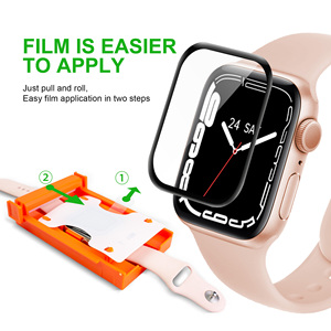 ชุดติดตั้งง่าย TPU hydrogel แบบนิ่มสำหรับ <span class=keywords><strong>Apple</strong></span> <span class=keywords><strong>Watch</strong></span> Series 10 9 8 7 6 5 ULTRA 2 <span class=keywords><strong>SE</strong></span> ULTRA 2 49มม. 46มม. iWatch - Product Image 6