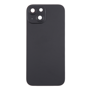 Coque arrière avec support métallique et protection d'objectif pour iPhone 15 Noir - Product Image 1