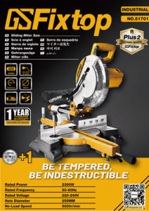 Sierra deflectora DE ALTO Torque deslizante, alta calidad, eficiencia, más gruesa, 2300w - Product Image 2