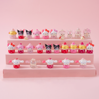 Lot de 16 figurines en peluche Mochi Jandoon Sanrios Characters Strawberry Sweetheart Series, jouets tendance, vente en gros, en direct