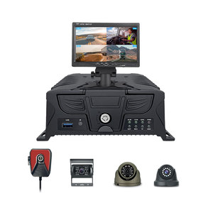 다기능 AI 모바일 <span class=keywords><strong>DVR</strong></span> GPS WiFi 4G MDVR <span class=keywords><strong>4</strong></span>채널 HD 비디오 레코더 트럭용 차량 관리 시스템 - Product Image 1