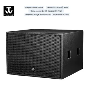 专业12英寸15英寸18英寸低音炮扬声器音频有源音箱家用扬声器